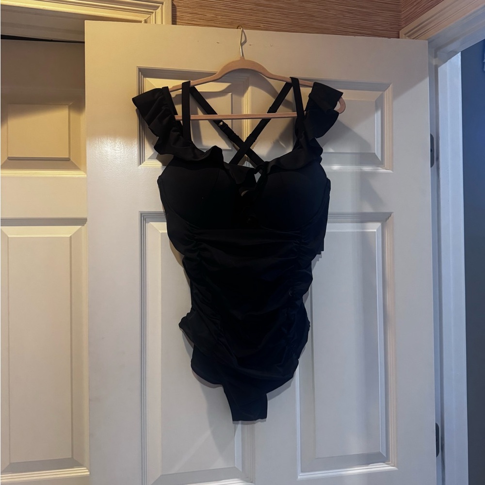 Torrid Black Push-Up Swimsuit